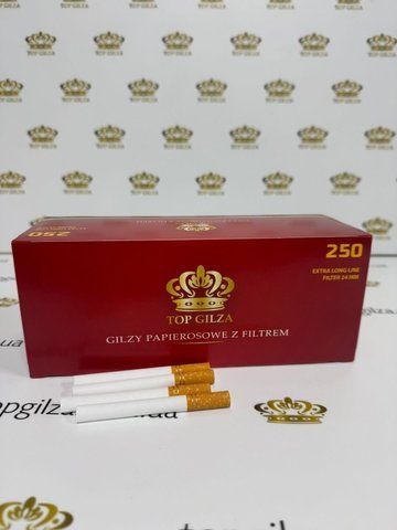 Ящик сигаретных гильз TOP GILZA Extra Long Line с фильтром 24 мм 40 блоков по 250 штук купить в 【TOPGILZA.com.ua】