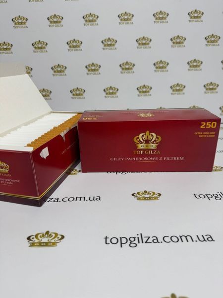 Ящик сигаретных гильз TOP GILZA Extra Long Line с фильтром 24 мм 40 блоков по 250 штук купить в 【TOPGILZA.com.ua】