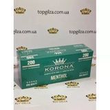 Ящик гільз для набивання сигарет тютюном Korona Golden Crown Menthol 50 блоків по 200 шт купити у 【TOPGILZA.com.ua】