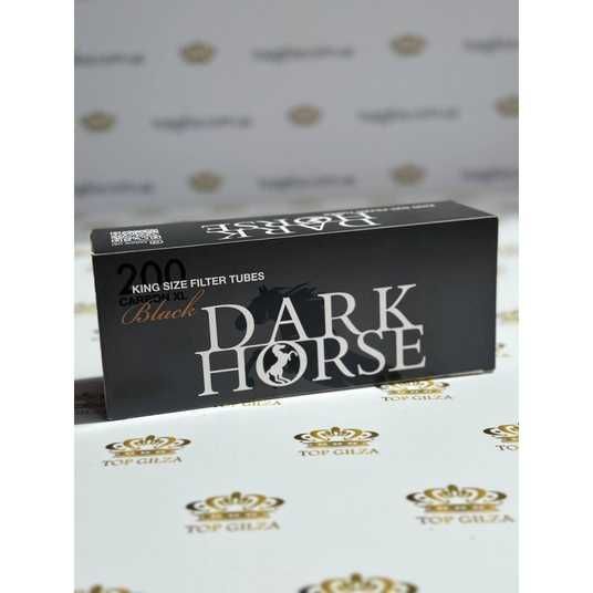 Darkhorseページ ▶︎ Паперові гільзи для набивання сигарет Dark Horse Carbon Black