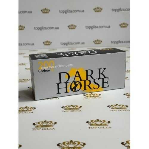▶︎ Паперові гільзи для набивання сигарет Dark Horse Carbon King